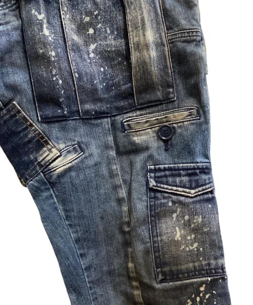 DOLCE & GABBANA（ドルチェ＆ガッバーナ）DOLCE & GABBANA (ドルチェ＆ガッバーナ) 多重ポケットデニムパンツ / G3CZAP/G9N20 インディゴ サイズ:44の古着・服飾アイテム