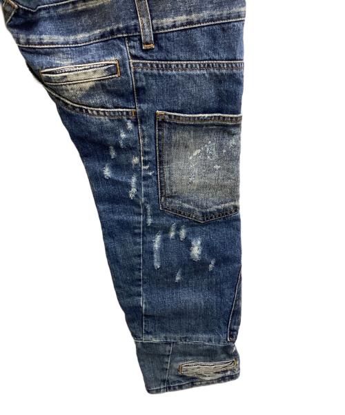 DOLCE & GABBANA（ドルチェ＆ガッバーナ）DOLCE & GABBANA (ドルチェ＆ガッバーナ) 多重ポケットデニムパンツ / G3CZAP/G9N20 インディゴ サイズ:44の古着・服飾アイテム