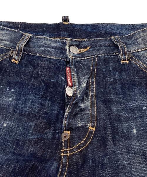 DSQUARED2（ディースクエアード）DSQUARED2 (ディースクエアード) デニムパンツ インディゴ サイズ:44の古着・服飾アイテム