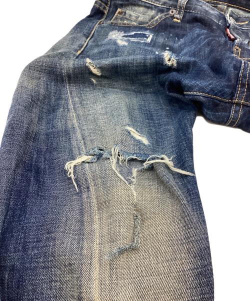 DSQUARED2（ディースクエアード）DSQUARED2 (ディースクエアード) デニムパンツ インディゴ サイズ:44の古着・服飾アイテム