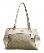 COACHコーチ）の古着「バッグ / F25396」｜ベージュ