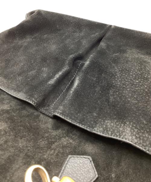GUCCI（グッチ）GUCCI (グッチ) スウェード2WAYバッグ　/　002・2855・0322・0 ブラックの古着・服飾アイテム
