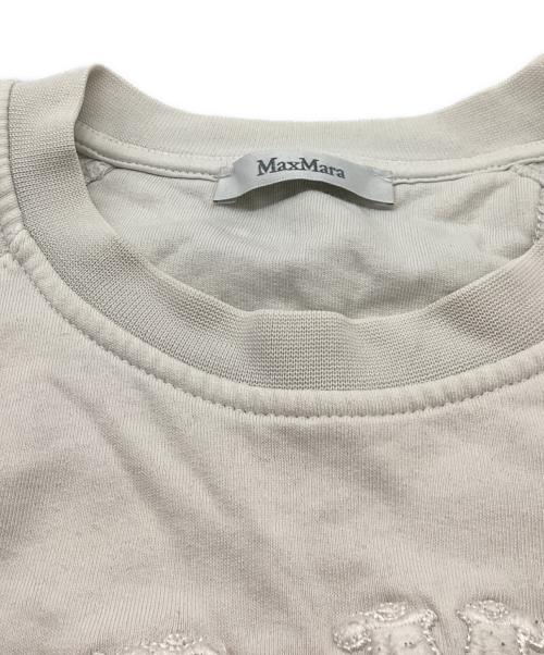 MaxMara（マックスマーラ）MaxMara (マックスマーラ) ALCIDE スウェットトレーナー アイボリー サイズ:Mの古着・服飾アイテム
