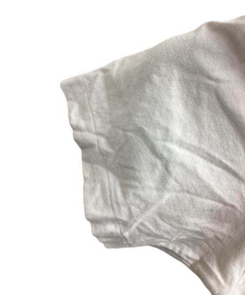 COMME des GARCONS HOMME PLUS（コムデギャルソンオムプリュス）COMME des GARCONS HOMME PLUS (コムデギャルソンオムプリュス) プリントTシャツ / PT-040220 / AD2000 / Made in JAPAN ホワイト サイズ:記載無しの古着・服飾アイテム