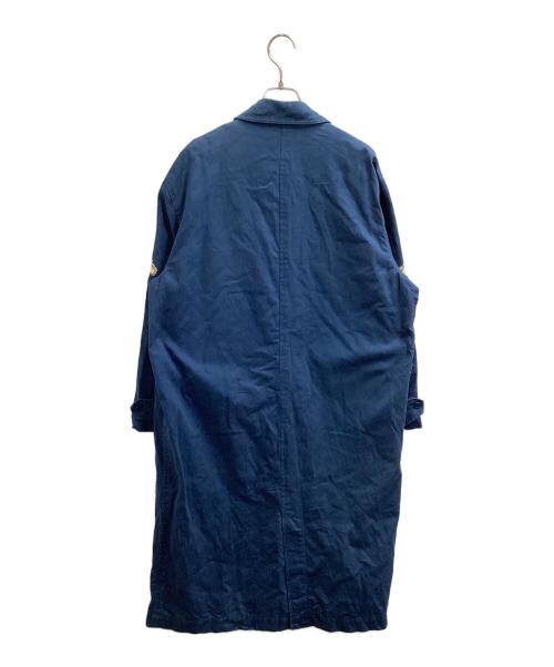 KANEKO ISAO（カネコ イサオ）KANEKO ISAO (カネコ イサオ) 袖兎刺繍コート / W01FC01 ネイビー サイズ:-の古着・服飾アイテム