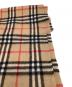 Burberry's (バーバリーズ) カシミヤノバチェック柄マフラー ブラウン：6000円