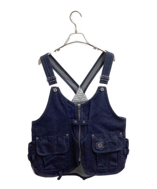 Snow peak（スノーピーク）snow peak (スノーピーク) TAKIBI Denim Vest / 焚火デニムベスト / JK-21AU104 インディゴ サイズ:Sの古着・服飾アイテム