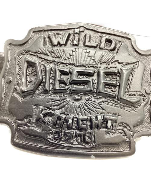 DIESEL（ディーゼル）DIESEL (ディーゼル) レザーベルト ブラック サイズ:90/33の古着・服飾アイテム