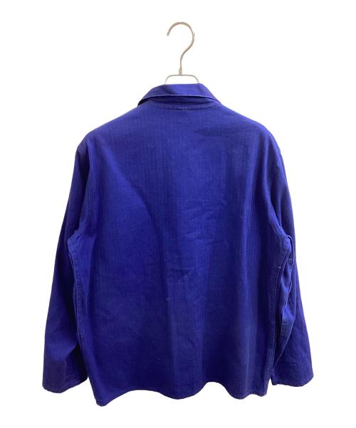 SANFORD（サンフォード）SANFORD (サンフォード) ユーロワークジャケット ブルー サイズ:56の古着・服飾アイテム