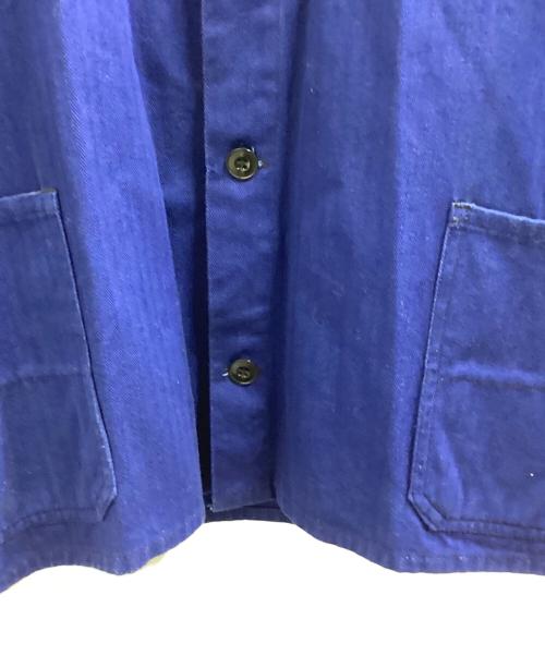 SANFORD（サンフォード）SANFORD (サンフォード) ユーロワークジャケット ブルー サイズ:56の古着・服飾アイテム