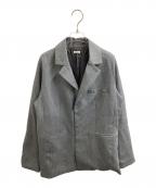 CREDONAクレドナ）の古着「SAVILE WOOL HOOK JACKET / 1425401307-0」｜グレー