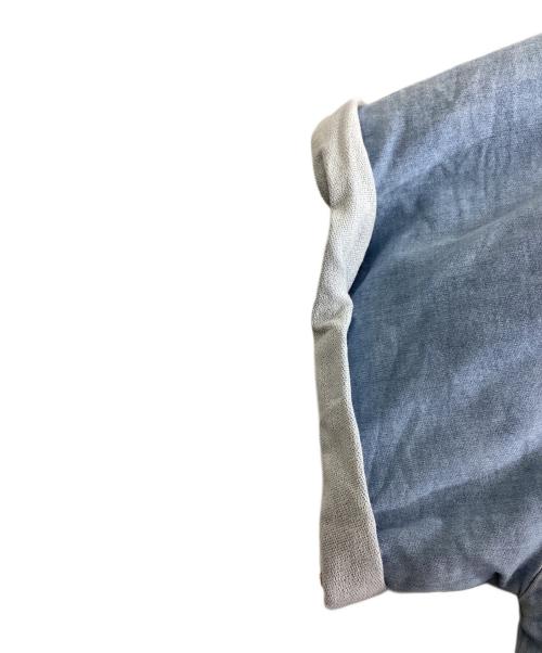 BALMAIN（バルマン）BALMAIN (バルマン) レースアップパーカー / スモッグ / S7H8014J064 / Made in ITALY インディゴ サイズ:Sの古着・服飾アイテム