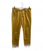 DOLCE & GABBANAドルチェ＆ガッバーナ）の古着「デニムパンツ」｜イエロー