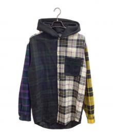 ALEXANDER WANG（アレキサンダー・ワン）の古着「パッチワークシャツジャケット / CA00985」