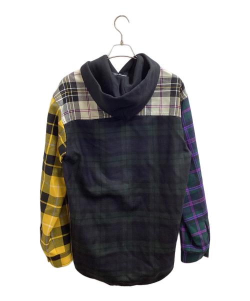 ALEXANDER WANG（アレキサンダー・ワン）ALEXANDER WANG (アレキサンダー・ワン) パッチワークシャツジャケット / CA00985 サイズ:-の古着・服飾アイテム