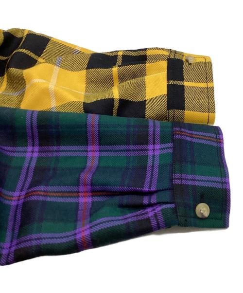 ALEXANDER WANG（アレキサンダー・ワン）ALEXANDER WANG (アレキサンダー・ワン) パッチワークシャツジャケット / CA00985 サイズ:-の古着・服飾アイテム