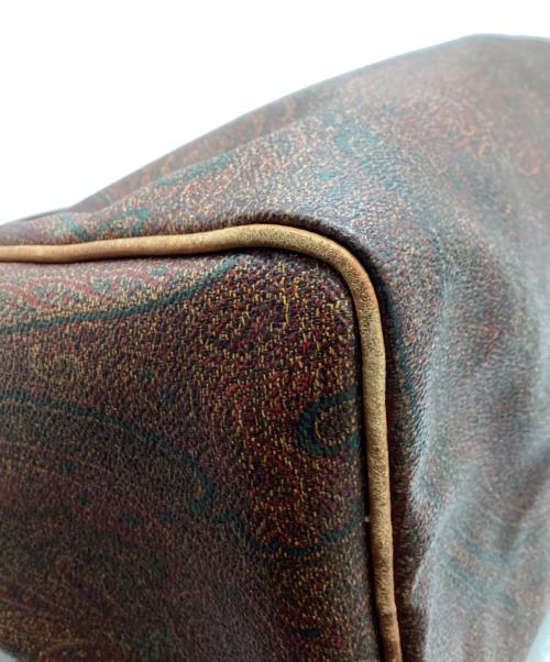 ETRO（エトロ）ETRO (エトロ) ペイズリーカ柄ハンドバッグ ブラウンの古着・服飾アイテム
