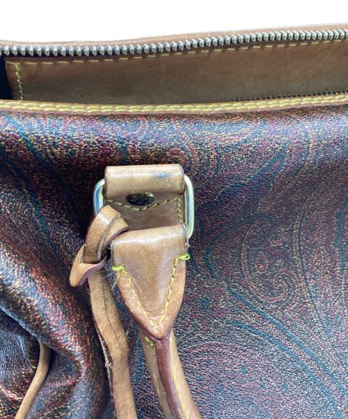 ETRO（エトロ）ETRO (エトロ) ペイズリーカ柄ハンドバッグ ブラウンの古着・服飾アイテム