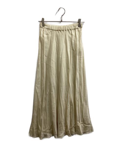Plage（プラージュ）Plage (プラージュ) Washable Fibril Drape スカート ベージュ サイズ:36の古着・服飾アイテム