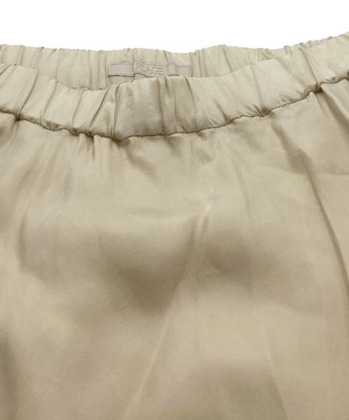 Plage（プラージュ）Plage (プラージュ) Washable Fibril Drape スカート ベージュ サイズ:36の古着・服飾アイテム