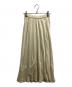 Plage (プラージュ) Washable Fibril Drape スカート ベージュ サイズ:36：6000円