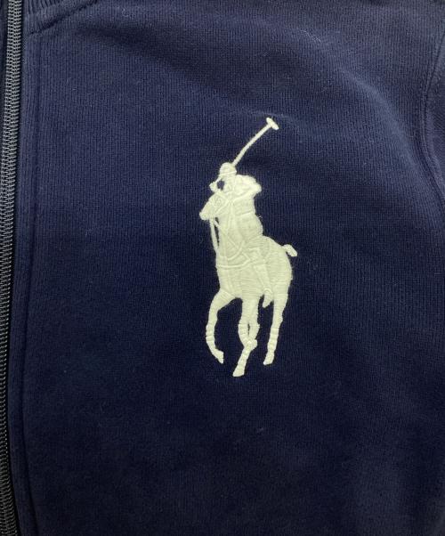 RALPH LAUREN（ラルフローレン）RALPH LAUREN (ラルフローレン) ジップスウェット ネイビー サイズ:Lの古着・服飾アイテム