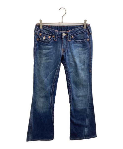 TRUE RELIGION（トゥルー レリジョン）TRUE RELIGION (トゥルー レリジョン) フレアデニム / TRW448 インディゴ サイズ:27の古着・服飾アイテム