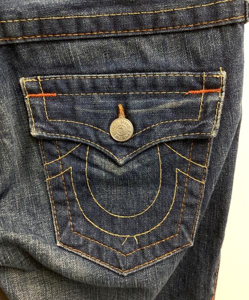 TRUE RELIGION（トゥルー レリジョン）TRUE RELIGION (トゥルー レリジョン) フレアデニム / TRW448 インディゴ サイズ:27の古着・服飾アイテム