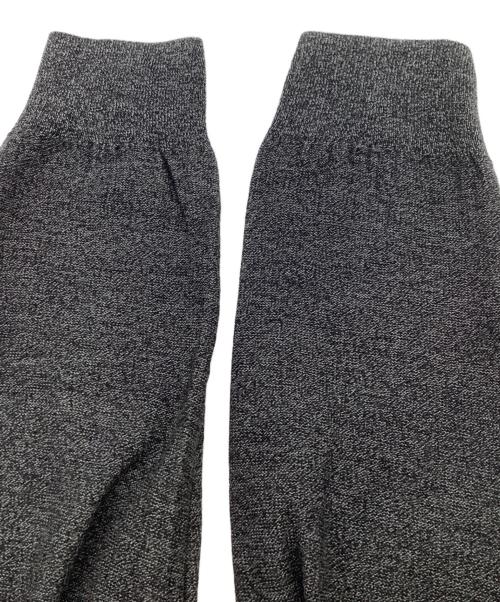LEMAIRE（ルメール）LEMAIRE (ルメール) DOUBLE LAYER CARDIGAN / レイヤードニットカーディガン / M 213 KN319 LK087 グレー サイズ:タグ欠損により不明の古着・服飾アイテム