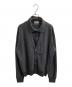 LEMAIRE（ルメール）の古着「DOUBLE LAYER CARDIGAN / レイヤードニットカーディガン / M 213 KN319 LK087」｜グレー