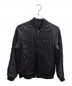 MARKAマーカ）の古着「EMBROIDERED SOUVENIR JACKET / M16A-04BL11C」｜ブラック