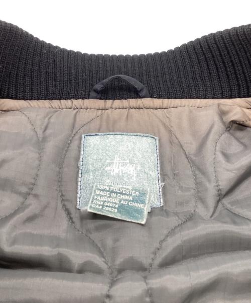 stussy（ステューシー）stussy (ステューシー) ボンバージャケット ブラック サイズ:SMの古着・服飾アイテム