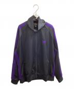 Needlesニードルズ）の古着「Track Jacket Poly Mesh / トラックジャケット / MR555」｜ブラック