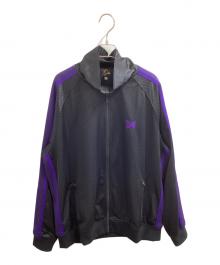 Needles（ニードルズ）の古着「Track Jacket Poly Mesh / トラックジャケット / MR555」｜ブラック