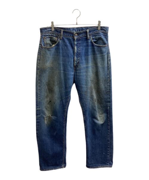 LEVI'S（リーバイス）LEVI'S (リーバイス) セルビッチデニムパンツ / 505BIGE後期 ボタン裏5 並行ステッチ TALON42 スレキスタンプ インディゴ サイズ:不明の古着・服飾アイテム
