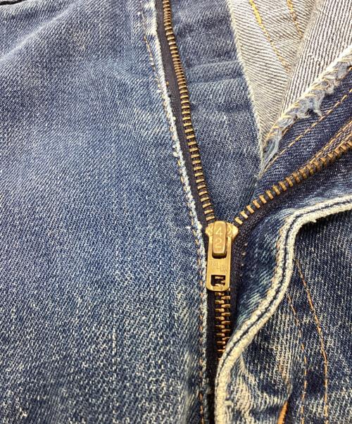 LEVI'S（リーバイス）LEVI'S (リーバイス) セルビッチデニムパンツ / 505BIGE後期 ボタン裏5 並行ステッチ TALON42 スレキスタンプ インディゴ サイズ:不明の古着・服飾アイテム