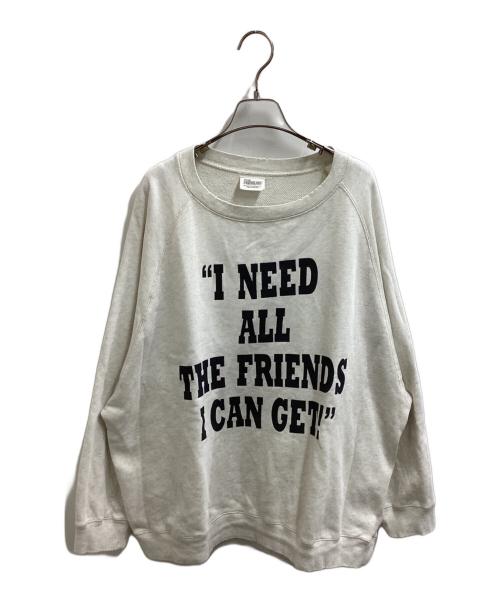 FRAMeWORK（フレームワーク）FRAMeWORK (フレームワーク) PEANUTS VTG CREW / MEAN MACHINE AGE 別注 アイボリー サイズ:Freeの古着・服飾アイテム