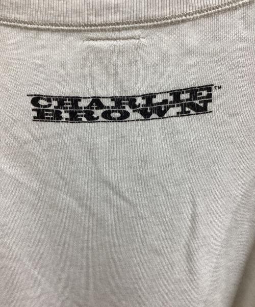 FRAMeWORK（フレームワーク）FRAMeWORK (フレームワーク) PEANUTS VTG CREW / MEAN MACHINE AGE 別注 アイボリー サイズ:Freeの古着・服飾アイテム