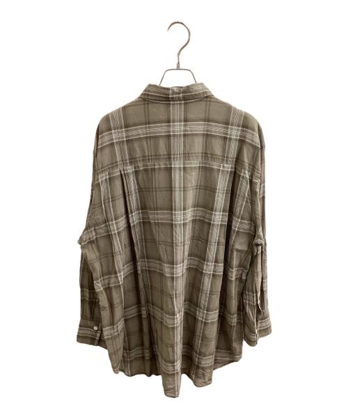 Spick and Span（スピック＆スパン）Spick and Span (スピック＆スパン) コットンボイルチェックシャツ / 25050200314020 ベージュ サイズ:Freeの古着・服飾アイテム
