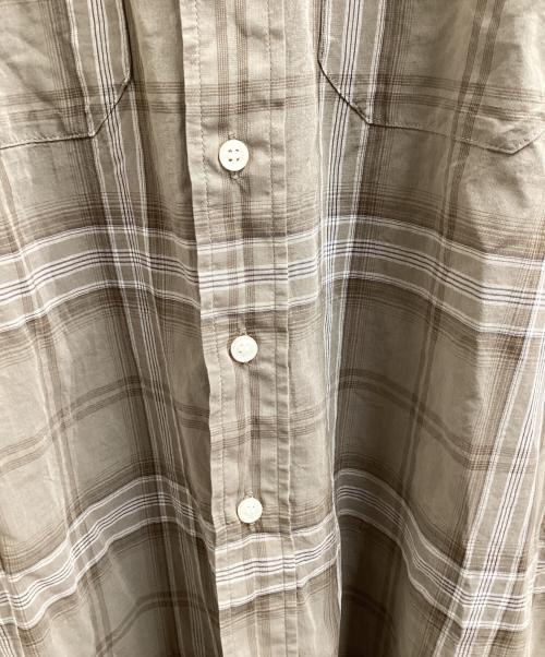 Spick and Span（スピック＆スパン）Spick and Span (スピック＆スパン) コットンボイルチェックシャツ / 25050200314020 ベージュ サイズ:Freeの古着・服飾アイテム