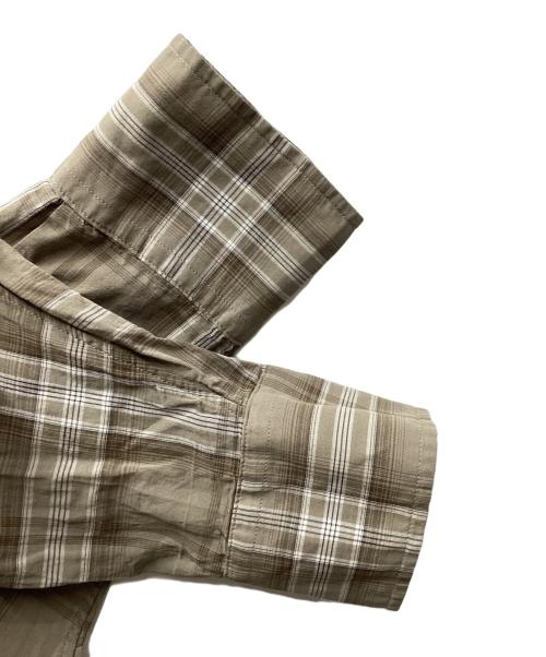 Spick and Span（スピック＆スパン）Spick and Span (スピック＆スパン) コットンボイルチェックシャツ / 25050200314020 ベージュ サイズ:Freeの古着・服飾アイテム