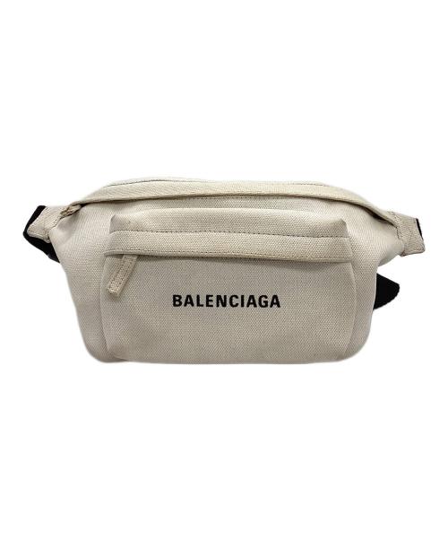 BALENCIAGA（バレンシアガ）BALENCIAGA (バレンシアガ) Everyday Canvas Belt Bag / 552375 / 9210 V 568008 ホワイト サイズ:-の古着・服飾アイテム