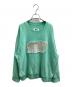 MM6 Maison Margiela（エムエムシックスメゾンマルジェラ）の古着「バックロゴスウェットシャツ / Back Logo Sweat / S52GU0041」｜グリーン
