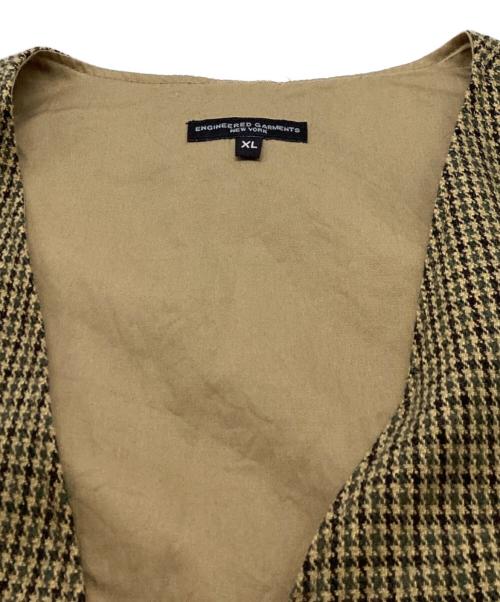 Engineered Garments（エンジニアド ガーメンツ）Engineered Garments (エンジニアド ガーメンツ) ゲームベスト ベージュ サイズ:XLの古着・服飾アイテム