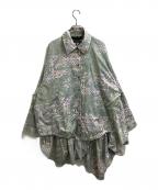 DIESELディーゼル）の古着「G-RHODIA-AOP」｜グリーン