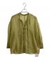 CLANE（クラネ）の古着「W FACE SHEER SHIRT」｜オリーブ