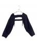 UN3D. (アンスリード) ARM SLEEVE TOPS / ギャザースリーブバンド アームカバー / 522051000301 ブラック サイズ:FREE：5000円