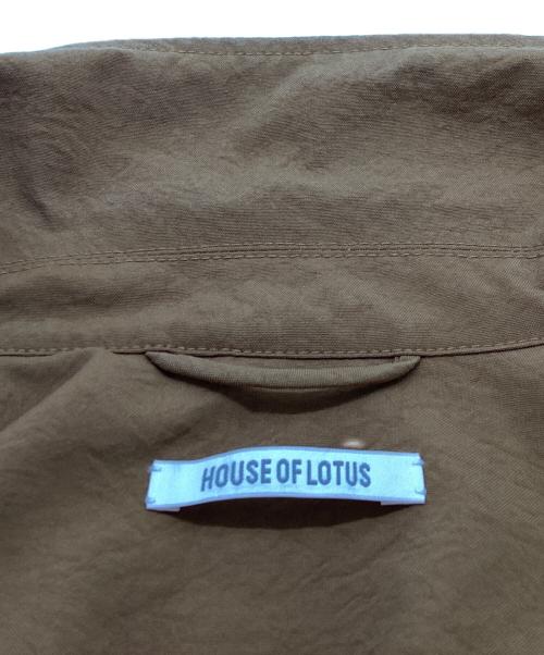 house of lotus（ハウスオブロータス）HOUSE OF LOTUS (ハウスオブロータス) ナイロンコート ブラウン サイズ:Mの古着・服飾アイテム
