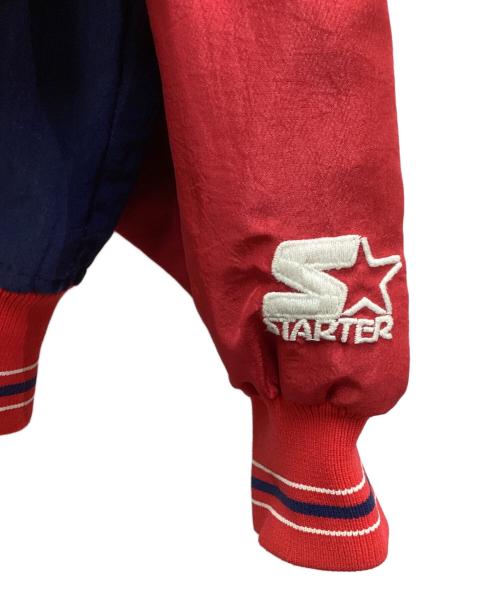 Diamond by STARTER（ダイアモンドバイスターター）Diamond by STARTER (ダイアモンドバイスターター) スタジャン ネイビー×レッド サイズ:Lの古着・服飾アイテム