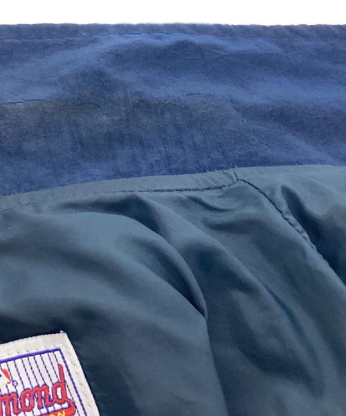 Diamond by STARTER（ダイアモンドバイスターター）Diamond by STARTER (ダイアモンドバイスターター) スタジャン ネイビー×レッド サイズ:Lの古着・服飾アイテム